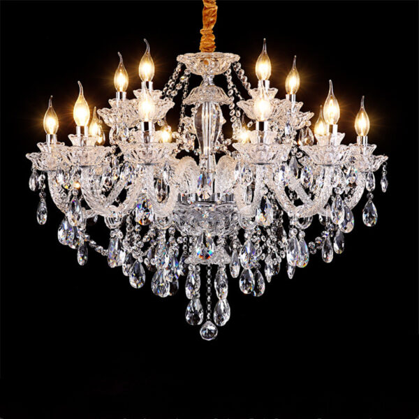 large crystal chandeliers