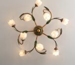 ceiling light glass