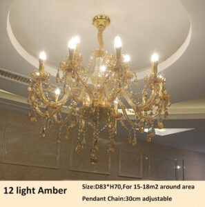 large ball chandelier