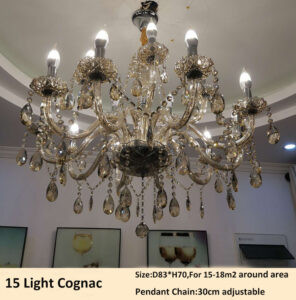 large ball chandelier