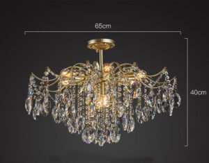 big crystal chandelier