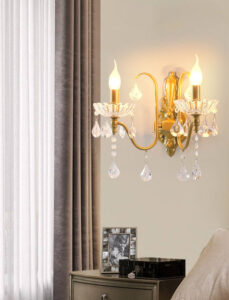 crystal wall lamp wholesaler