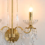 crystal wall lights wholesale