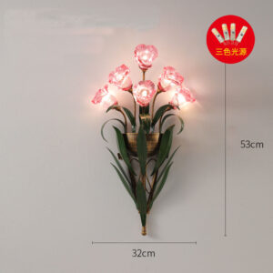 pink glass lamp wholesale