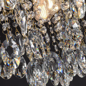 lights with crystals