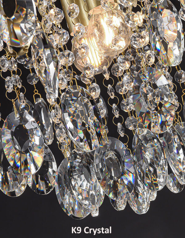 lights with crystals