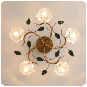 copper ceiling light