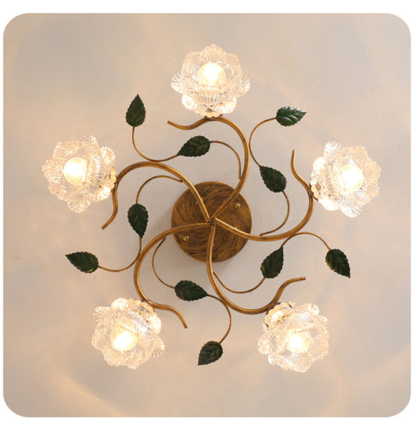 copper ceiling light